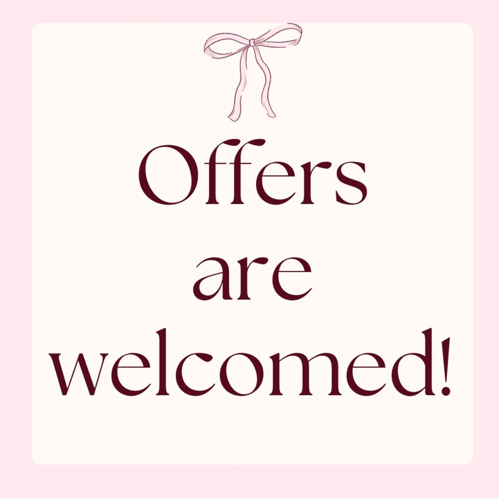 💗 Offers are welcomed! 💗